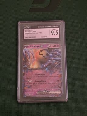 Pokemon Mimikyu Ex CGC 9.5